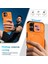 iPhone 16 Plus Için Manyetik Kılıf, Kayar Kamera Korumalı Çift Katmanlı Darbeye Dayanıklı Telefon Kılıfı, Ayarlanabilir Stand, Turuncu (Yurt Dışından) 4