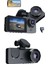3 Kameralı 2 Inç 1080P Araç Içi Kamera Sürüş Kamerası Carplay - SBS3379-9213 2