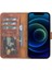 Apple iPhone 13 Pro Max Uyumlu Deri Cüzdanlı Kılıf G2 Kahverengi 2
