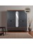 Slope 5 Kapaklı Mdf Ayaklı Tasarım Country Gardırop 1