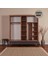 Slope 5 Kapaklı Mdf Ayaklı Tasarım Country Gardırop 4