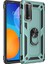 Huawei P Smart 2021 Kılıf Sofya Yüzüklü Silikon Kapak - Yeşil (K95) 1