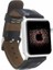 Apple Watch Uyumlu Deri Kordon 42-44-45MM Rst1 Siyah 1