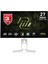 Msı 27 Mag 274QRFW X32 2560X1440 (Wqhd) 16:9 Flat Rapıd IPS 320Hz 0.5ms (Min.) Freesync Premıum Pıvot Beyaz Gamıng Monıtor 1