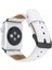 Apple Watch Uyumlu Deri Kordon 42-44-45MM F3 Beyaz 2