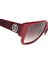 Gloria Red Brown Square Kırmızı Kare Bayan Güneş Gözlüğü 5