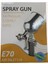 Boya Tabancası 1.5 mm Üstten Metal Depolu Lis Spray Gun 2