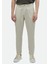 Bej Düz Dokuma Carrot Fit Casual Pamuk Karışımlı Pantolon 2