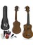 Nova UKS-21MN Gül Ağacı Maun Soprano Ukulele (Eğitim Metodu Hediye) 1