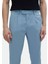 Mavi Düz Dokuma Regular Fit Casual Pamuk Karışımlı Pantolon 3