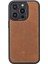 Apple iPhone 14 Pro Uyumlu Deri Cüzdanlı Kılıf Mwwn G19 Taba 2