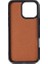Apple iPhone 16 Pro Uyumlu, Hakiki Deri, El Yapımı, Cüzdanlı Kılıf, Antik Kahve 4