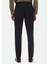 Lacivert Düz Dokuma Jogging Fit Casual Pantolon 5