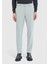 Bej Düz Örme Jogging Fit Casual Pantolon 2