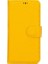 Apple iPhone 15 Uyumlu Deri Cüzdanlı Kılıf Mwwn FL12 Sarı 4