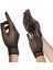 Siyah Renk Likralı File Eldiven Parmaklı Örgü Eldiven Yetişkin Boy 5