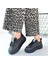 Mtxdpn Leope Siyah Cilt Bağcıklı Spor Ayakkabı (Numara: 40) 4