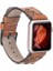 Apple Watch Uyumlu Deri Kordon Cross 42-44-45MM Bt RST2E 1