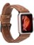 Apple Watch Uyumlu Deri Kordon 42-44-45MM Nm3-As2 Taba 5