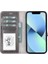 Apple iPhone 13 Pro Max Uyumlu Deri Cüzdanlı Kılıf Mwwn Tn1 Gri 2