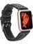 Apple Watch Uyumlu Deri Kordon 42-44-45MM Nm3-As1 Siyah 5