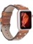 Apple Watch Uyumlu Deri Kordon Cross 42-44-45MM St RST2E 1