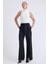 Yüksek Bel Beli Kemerli Pantolon 4
