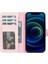 Apple iPhone 13 Pro Uyumlu Deri Cüzdanlı Kılıf Nu2 Pembe 2
