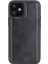 Apple iPhone 12 Mini Uyumlu Deri Arka Kapak Rst1 Siyah 1