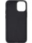 Apple iPhone 12 Mini Uyumlu Deri Arka Kapak Rst1 Siyah 3