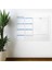 Haftalık Planlayıcı Manyetik Duvar Stickerı Takvim 70 cm x 56 cm (4887) 1