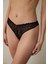 Siyah Lace Brazilian Külot 1