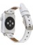 Apple Watch Uyumlu Deri Kordon 38-40-41MM St F3 Beyaz 2