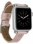 Apple Watch Uyumlu Deri Kordon 38-40-41MM St Nu2 Pembe 1