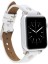 Apple Watch Uyumlu Deri Kordon 38-40-41MM St F3 Beyaz 5