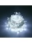 100 Ledli 8 Fonksiyonlu 10 Metre LED Aydınlatma Dekor Lambası (Beyaz) 3