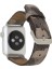 Apple Watch Uyumlu Deri Kordon 42-44-45MM Kamuflaj Bej 2