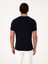 Erkek Lacivert Slim Fit Bisiklet Yaka Triko T-Shirt 50309840-VR033 13