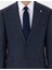Erkek Indigo Slim Fit Çizgili Yün Karışımlı Takım Elbise 50291962-VR028 7