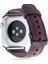 Apple Watch Uyumlu Deri Kordon 38-40-41MM G7 Mor 2