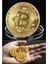 Bitcoin Hatıra Parası – Altın Renk Metal Koleksiyon Parası – Kripto Para Temalı Dekoratif Coin 1