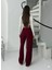 Mtxdpn Fitilli Şardonlu Pantolon Bordo A4058 (Beden: S) 2