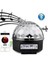 LED Işık Disko Topu Bluetooth Hoparlörlü USB Müzik Çalar Kumandalı 5