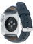 Apple Watch Uyumlu Deri Kordon 38-40-41MM Snb Lacivert 2