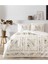 Taç Çift Kişilik Ranforce Nevresim Takımı Dalila Krem 3