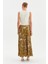 Taş Baskı Saten Maxi Etek 5