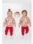 Bebek Yılbaşı Konsept Sweat Takım Hoho Noel Unisex 1