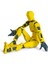 Lucky 13 Titan 13 Dummy Hareketli Figür 3D Baskı Asker figür mannequin 14cm , 11 çift farklı el işaretleri ve mini sandık 1