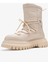 Weld Bej Cilt Kadın Kar Botu 5