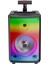 20W 8 Inç Rgb Işıklı Mikrofonlu Karaoke Tws Orta Boy Bluetooth Hoparlör Ses Bombası Ses Topu 1